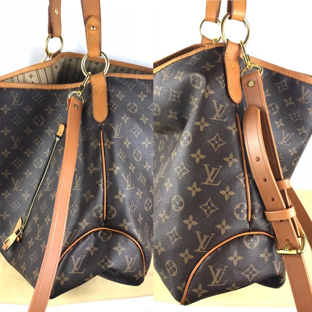 💎✨XXXL✨💎CROSSBODY LOUIS VUITTON HOBO delightful GM - Picture 5 of 15